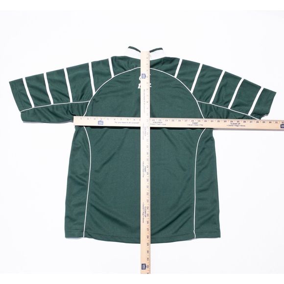 Live for Rugby Ireland Jersey Shirt Men's Medium Green Striped LFR Rugby - Picture 7 of 9